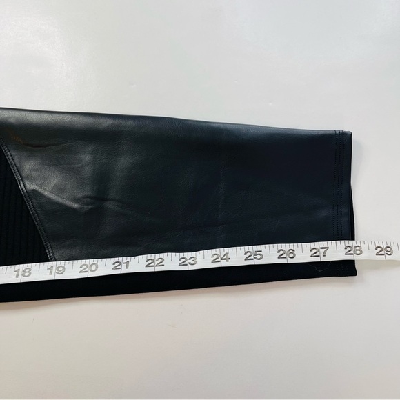 Assets by Spanx motto shaping leggings high rise black vegan size XL - Picture 7 of 9